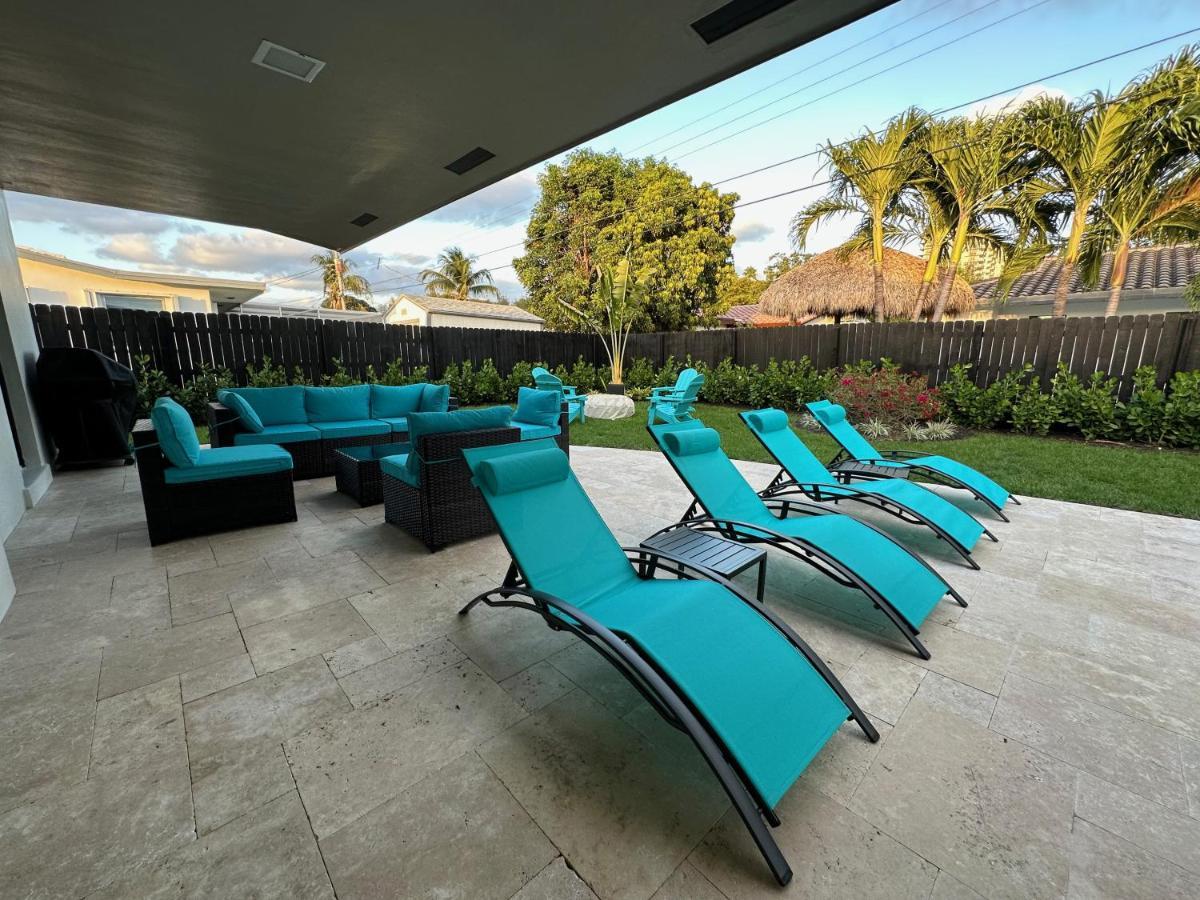 Villa The Sun House - 3 Bed, 2 Bath, Private Pool, Fire Pit, Huge Backyard Fort Lauderdale Exterior foto