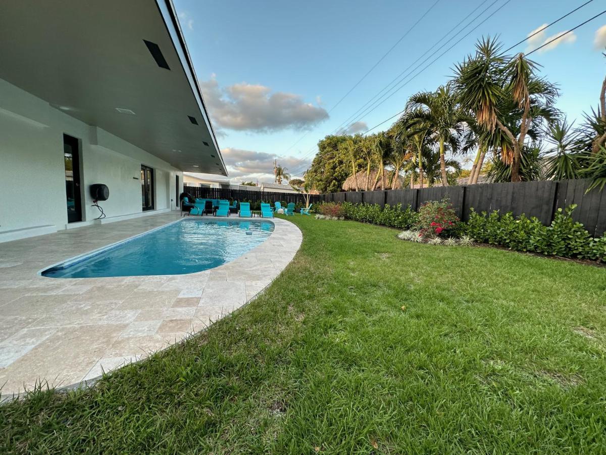 Villa The Sun House - 3 Bed, 2 Bath, Private Pool, Fire Pit, Huge Backyard Fort Lauderdale Exterior foto